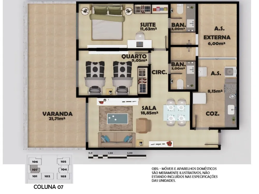 Casa de Condomínio, 2 quartos - Foto 33