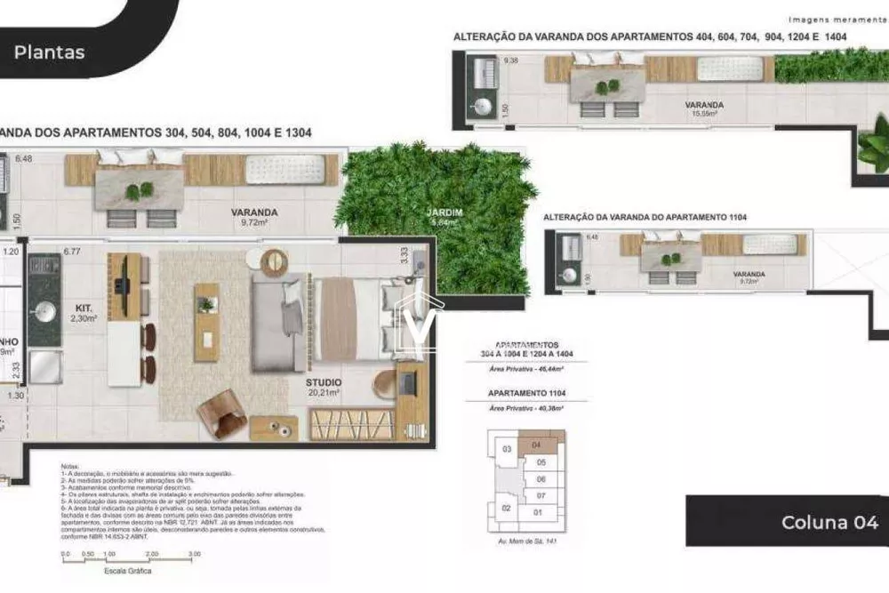 Apartamento, 4 quartos, 42 m² - Foto 8
