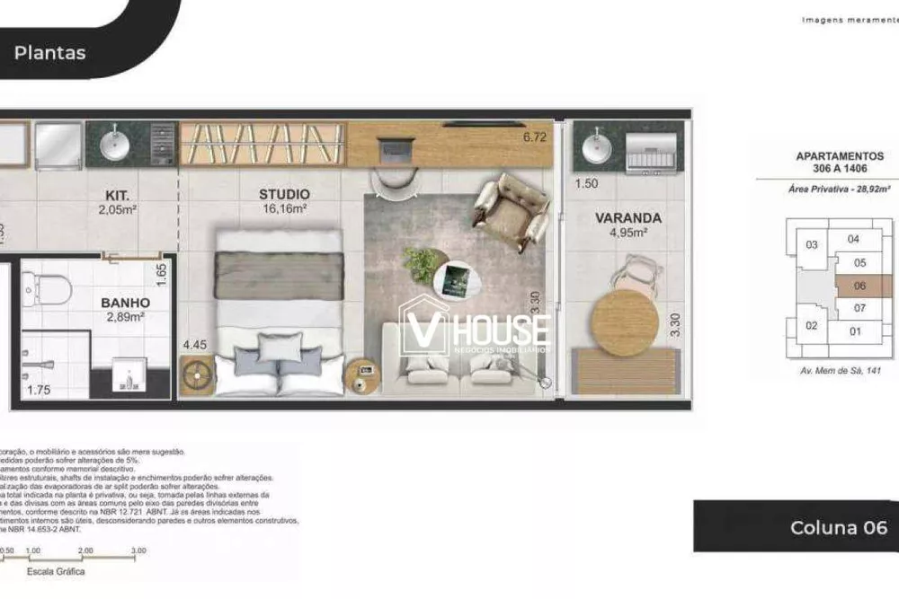 Apartamento, 4 quartos, 42 m² - Foto 6