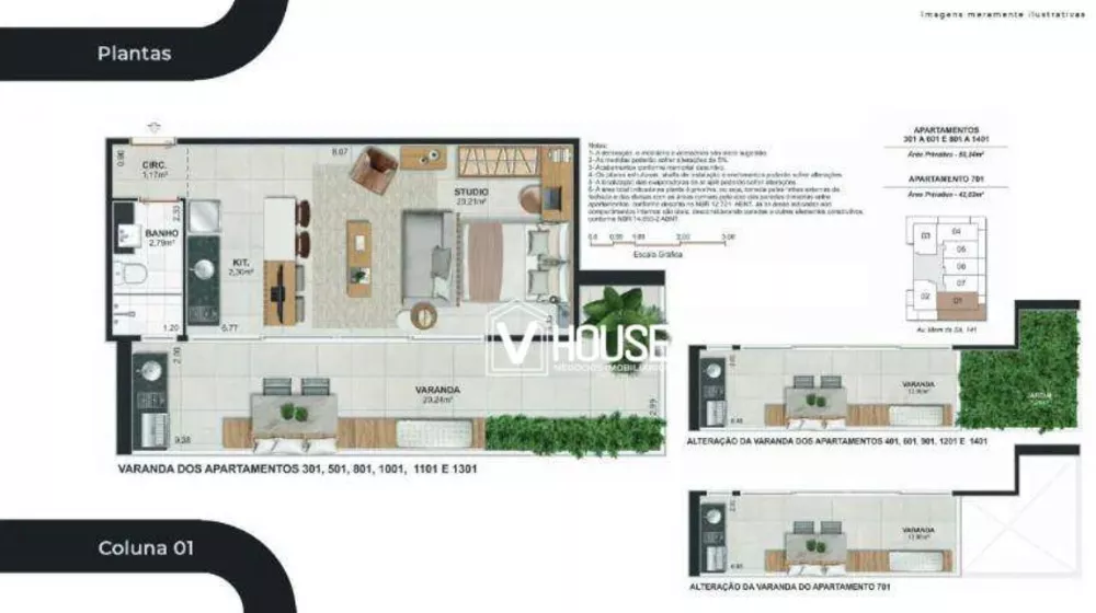 Apartamento, 4 quartos, 42 m² - Foto 21