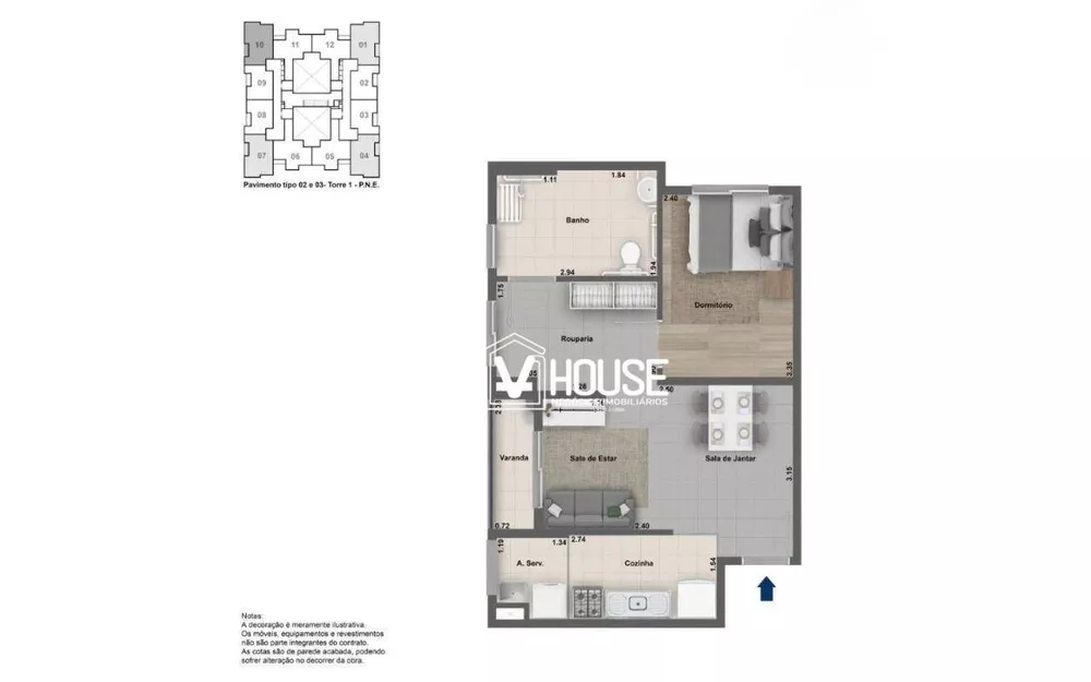 Apartamento, 2 quartos, 46 m² - Foto 25