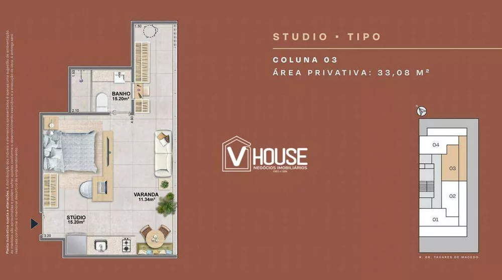 Apartamento, 2 quartos, 37 m² - Foto 63