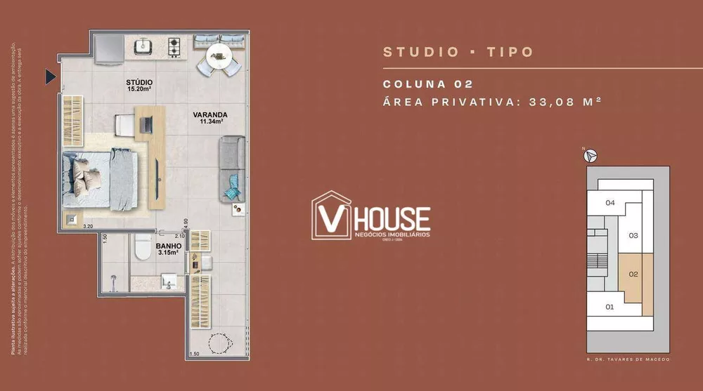 Apartamento, 2 quartos, 37 m² - Foto 70