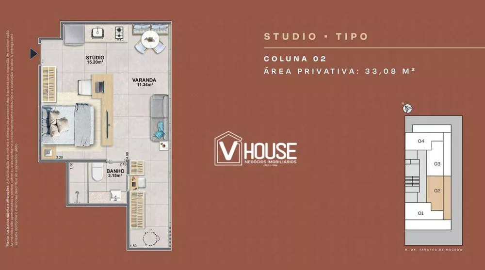 Apartamento, 2 quartos, 37 m² - Foto 50