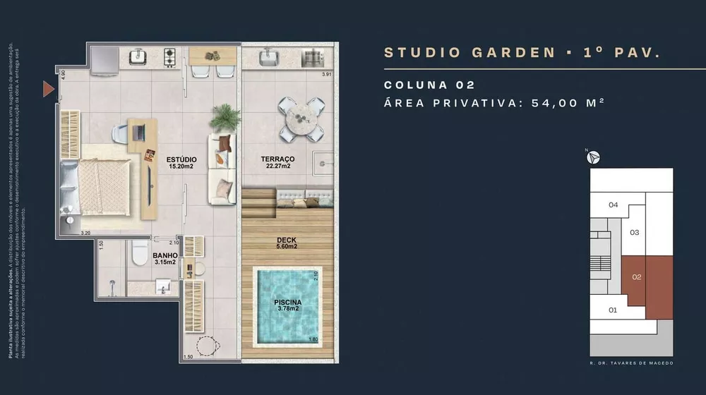 Apartamento, 2 quartos, 37 m² - Foto 34