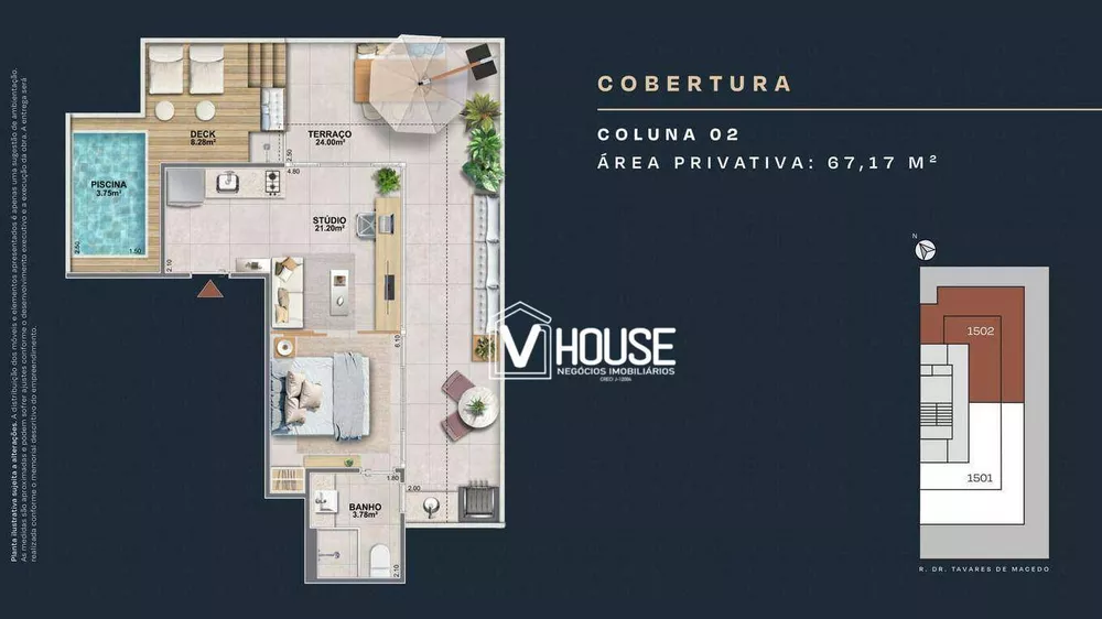 Apartamento, 2 quartos, 37 m² - Foto 21