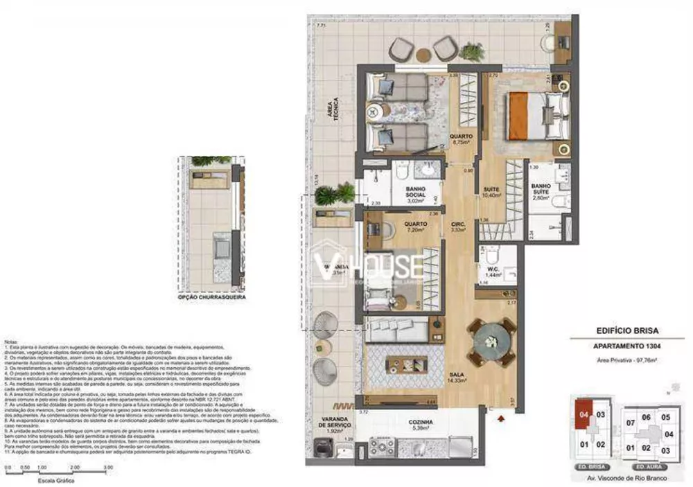 Apartamento, 3 quartos, 92 m² - Foto 26