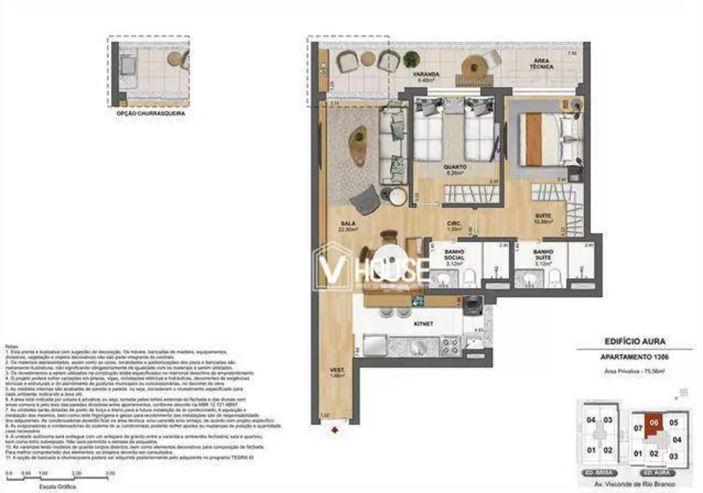 Apartamento, 3 quartos, 92 m² - Foto 55
