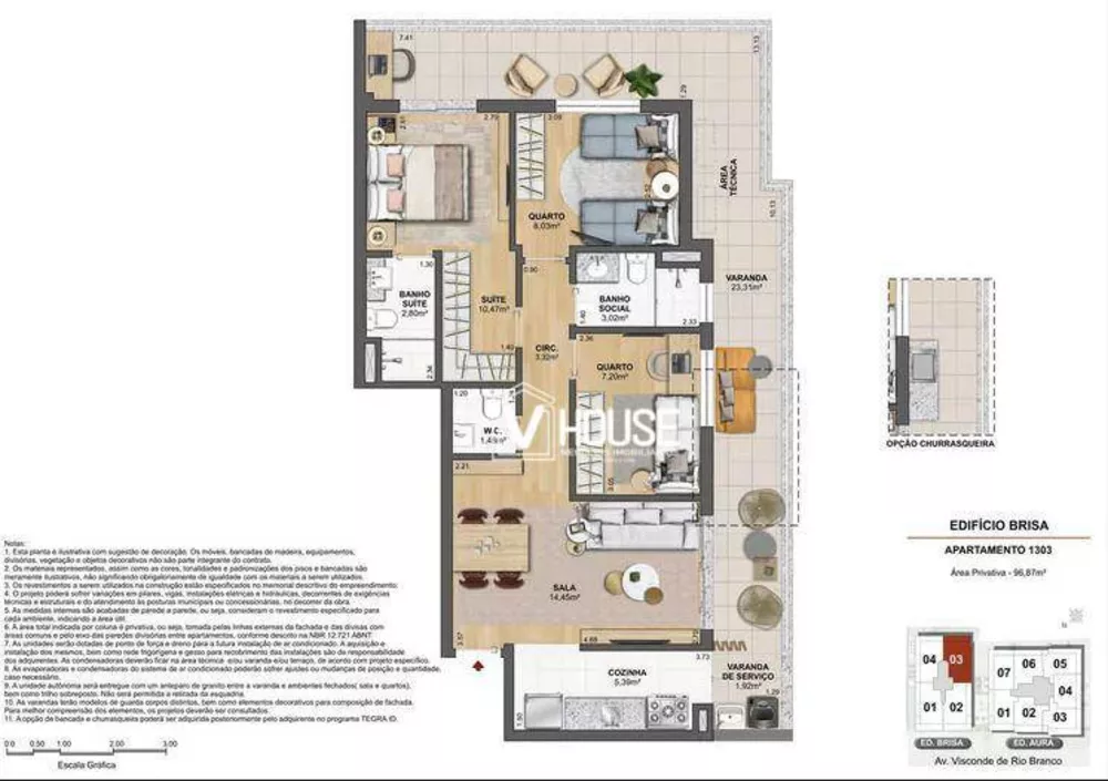 Apartamento, 3 quartos, 92 m² - Foto 49
