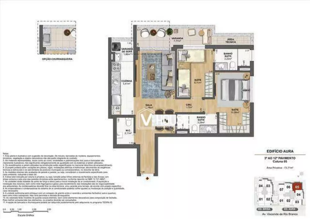 Apartamento, 3 quartos, 92 m² - Foto 70