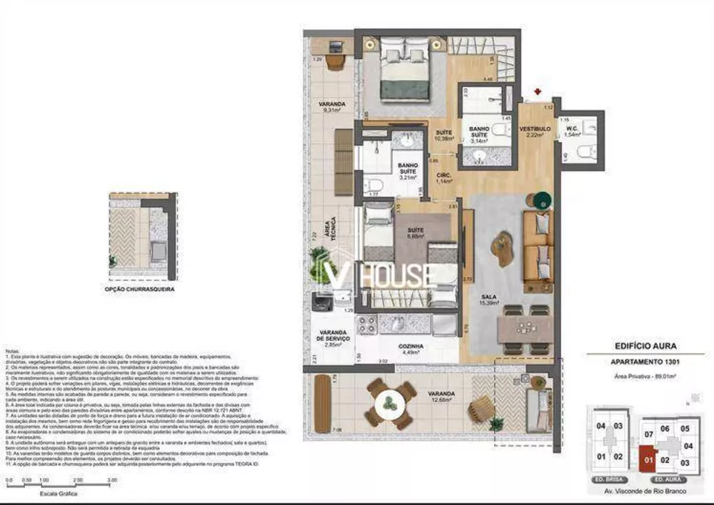 Apartamento, 3 quartos, 92 m² - Foto 77