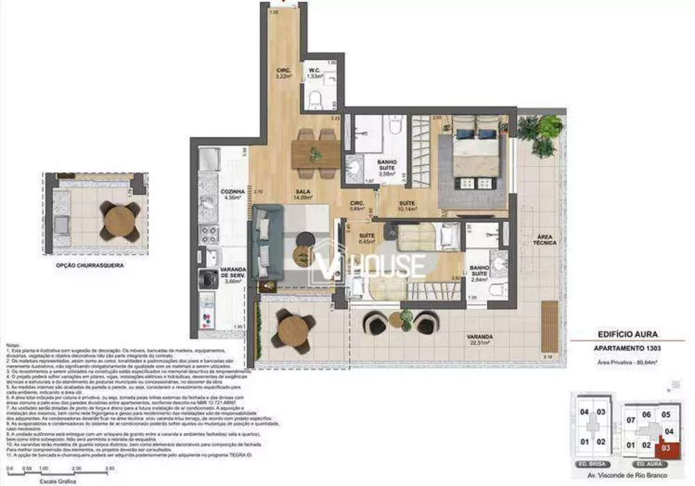Apartamento, 3 quartos, 92 m² - Foto 28