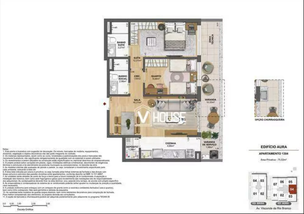 Apartamento, 3 quartos, 92 m² - Foto 24