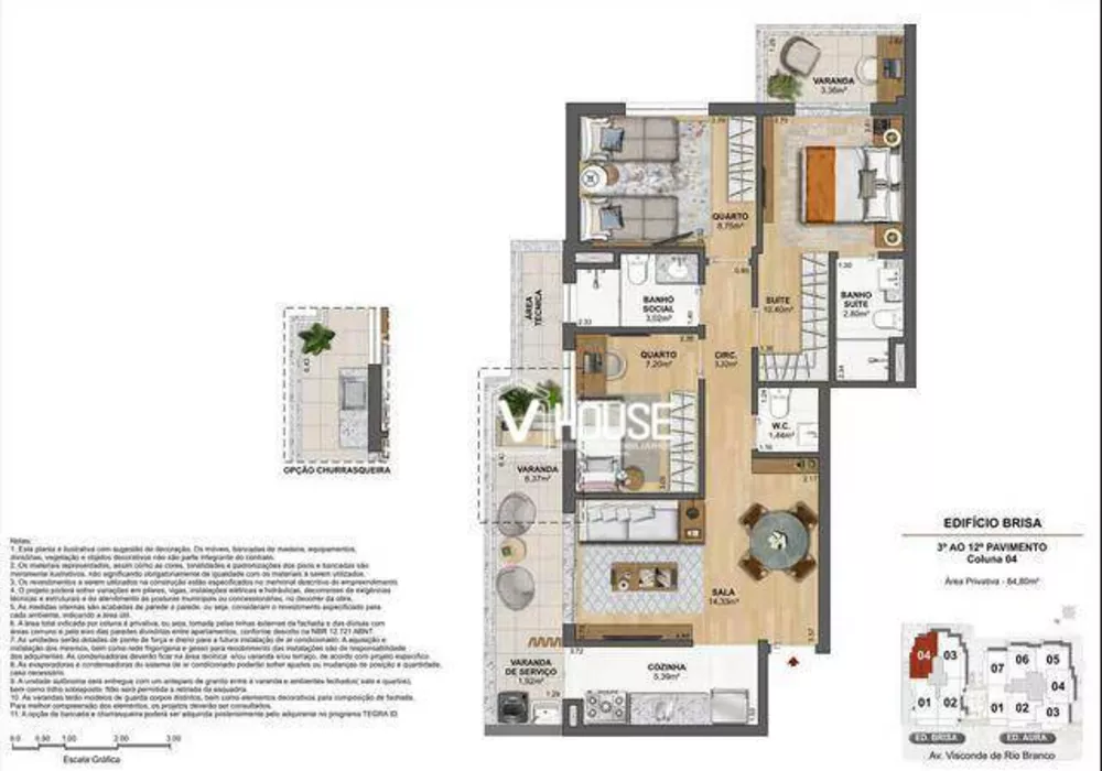 Apartamento, 3 quartos, 92 m² - Foto 32