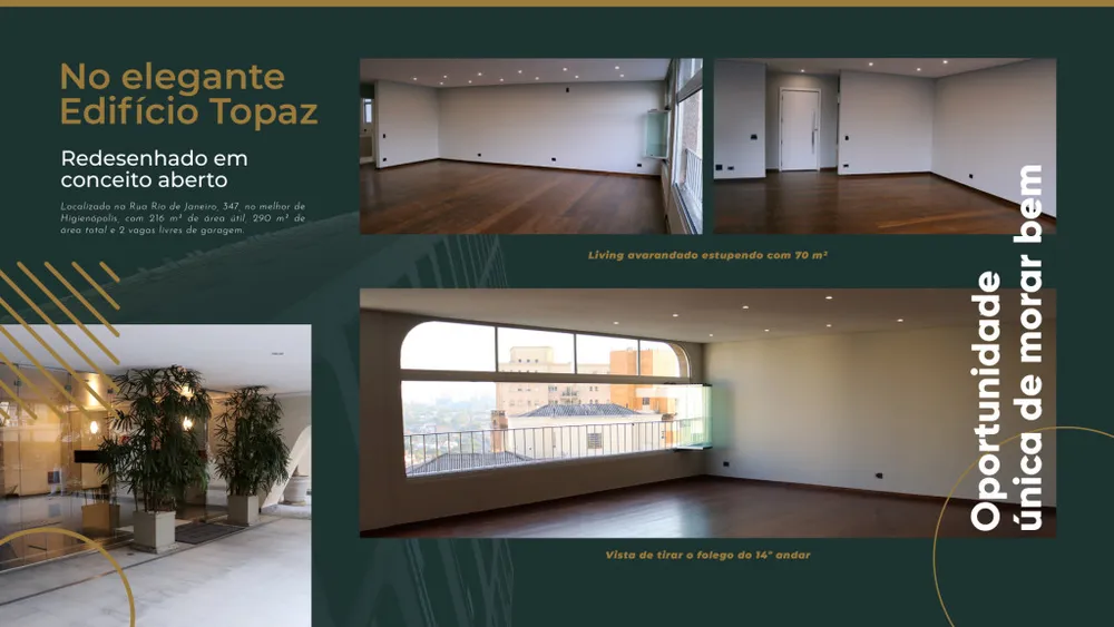 Apartamento, 3 quartos, 216 m² - Foto 1
