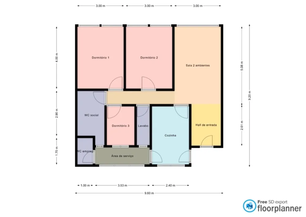 Apartamento, 3 quartos, 90 m² - Foto 5