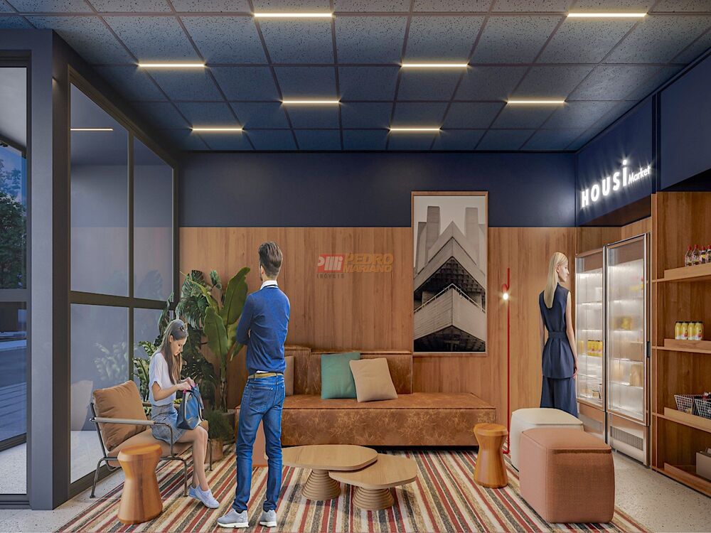 Apartamento Lançamentos com 1 quarto, 42m² - Foto 7