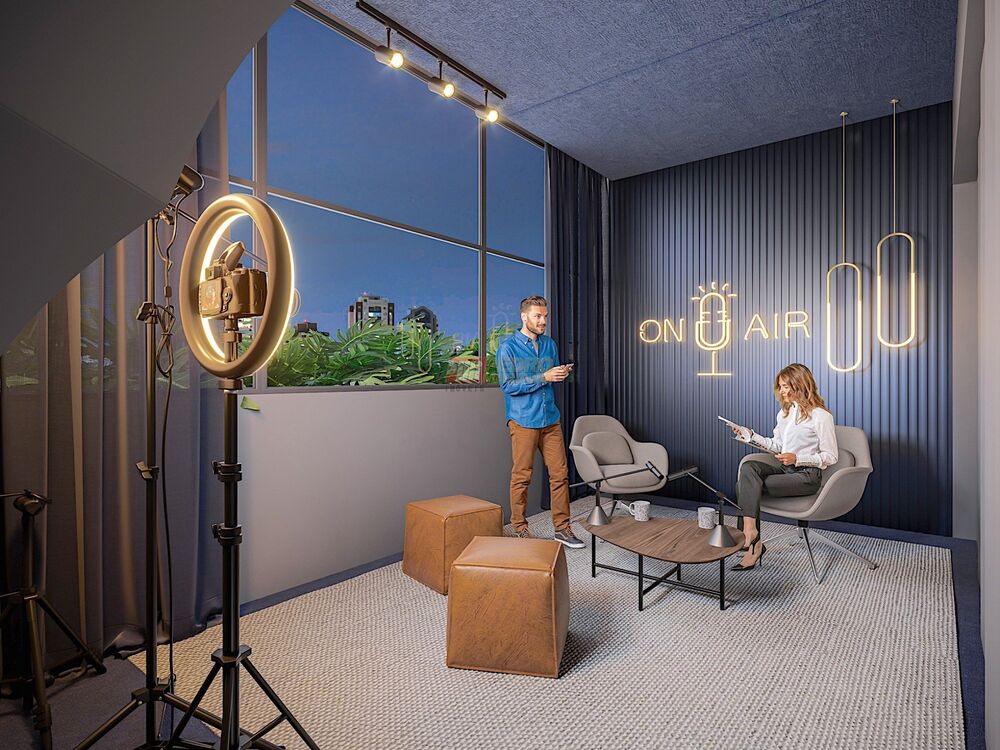 Apartamento Lançamentos com 1 quarto, 42m² - Foto 10