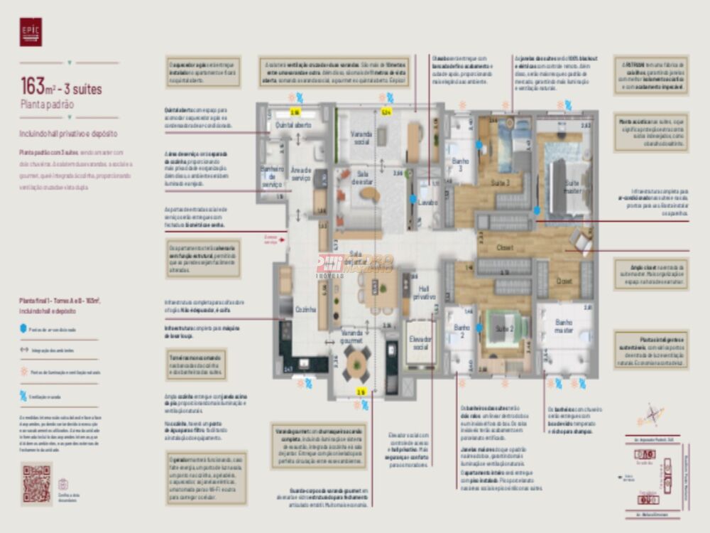 Apartamento, 4 quartos, 203 m² - Foto 12