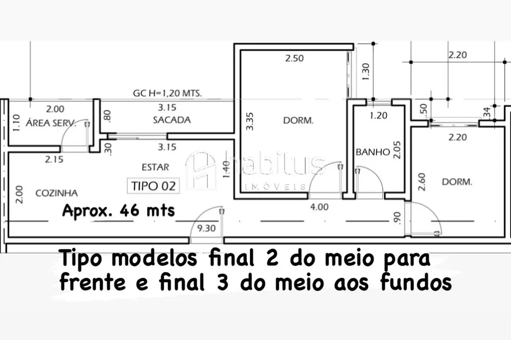 Apartamento, 2 quartos - Foto 9