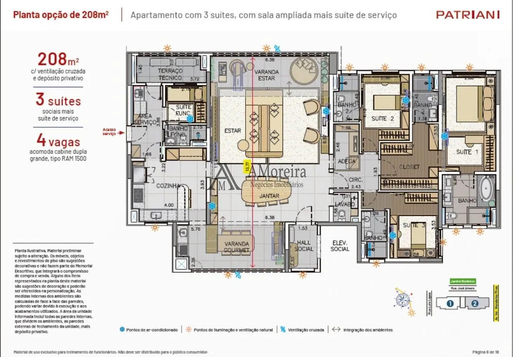 Apartamento, 4 quartos, 208 m² - Foto 8