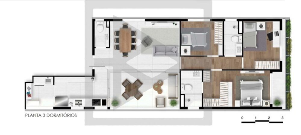 Apartamento, 3 quartos, 105 m² - Foto 4