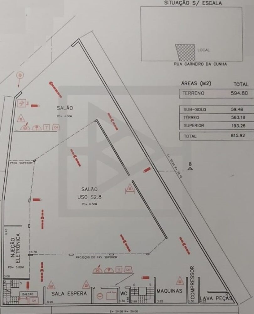 Depósito-Galpão, 595 m² - Foto 2