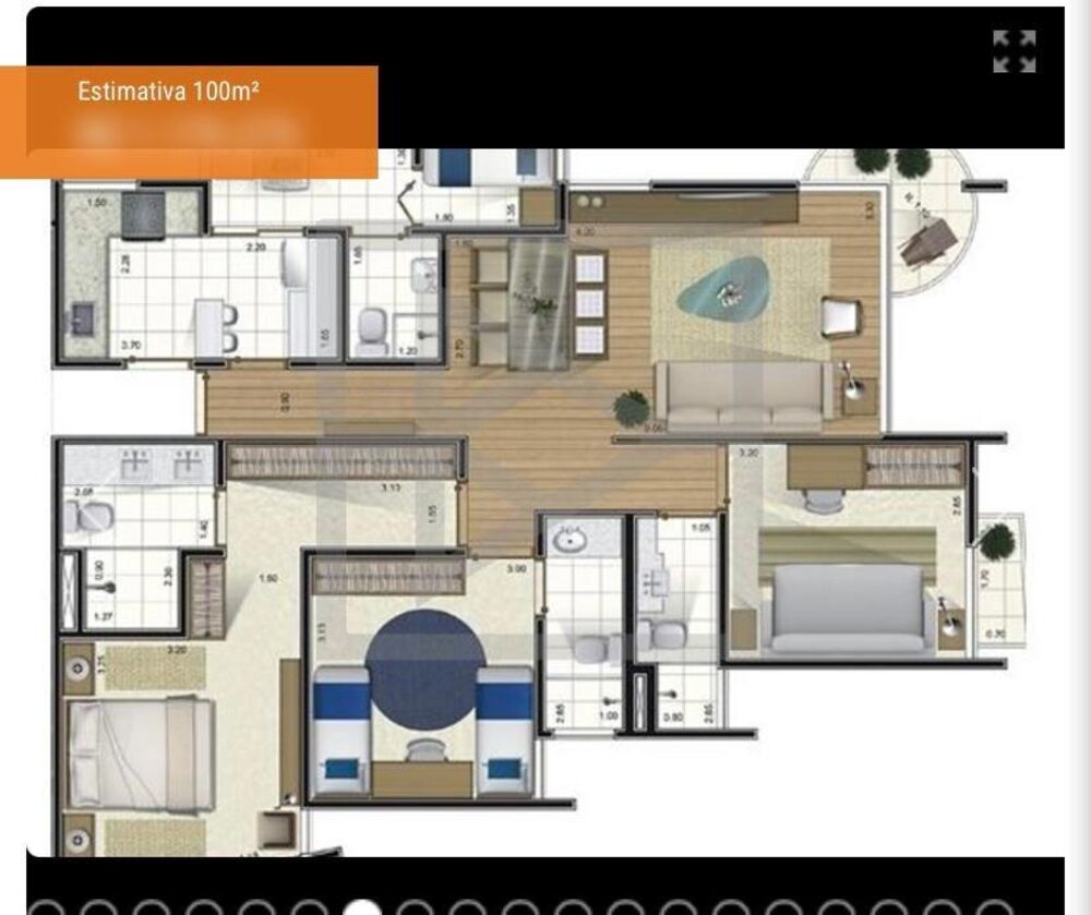 Apartamento, 3 quartos, 100 m² - Foto 16