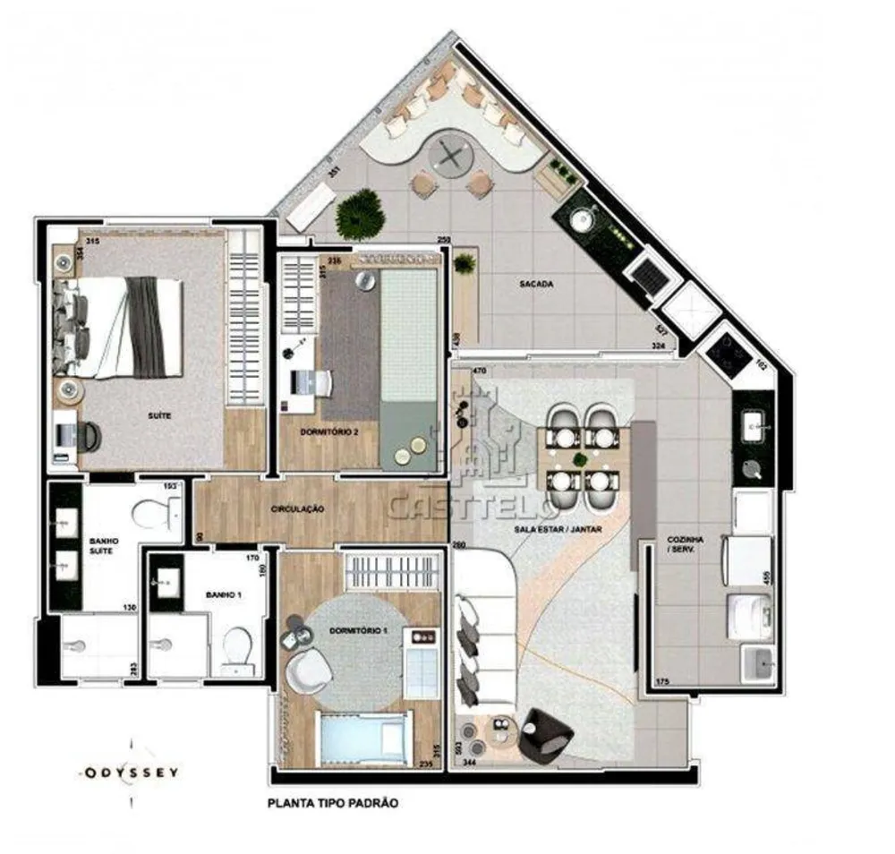 Apartamento, 3 quartos, 86 m² - Foto 12