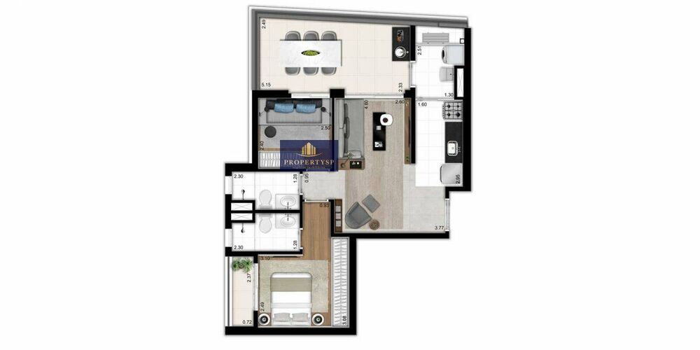 Apartamento, 2 quartos, 71 m² - Foto 5