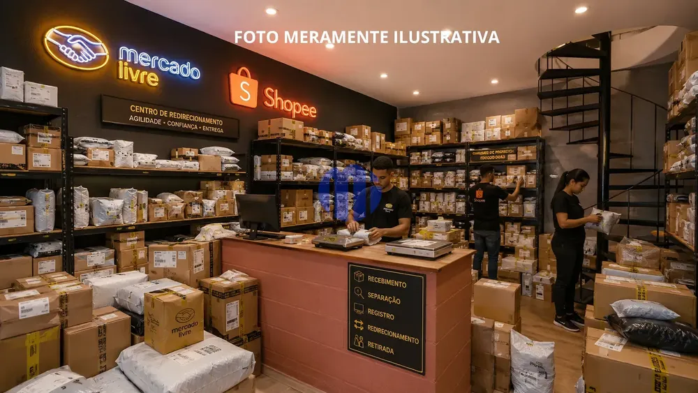Loja-Salão, 25 m² - Foto 1
