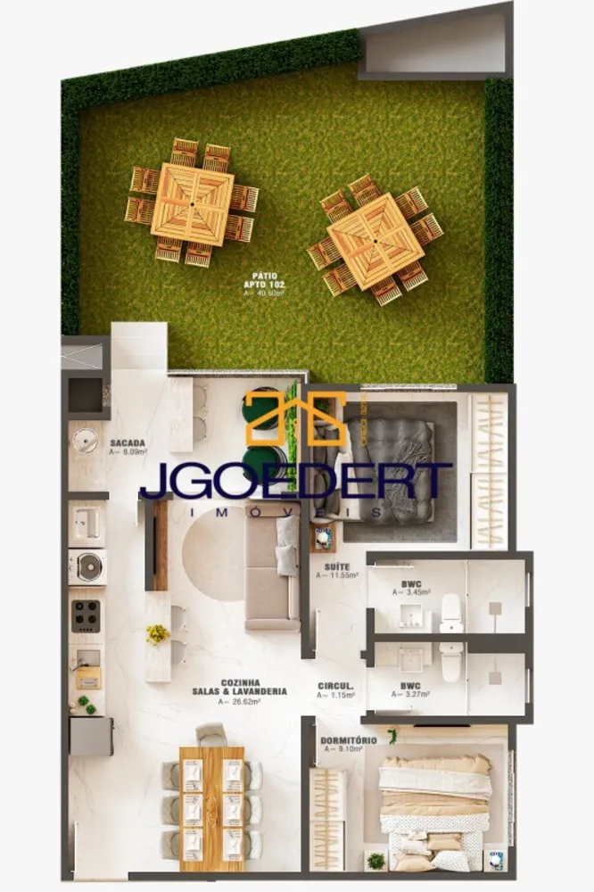Apartamento, 2 quartos, 73 m² - Foto 15