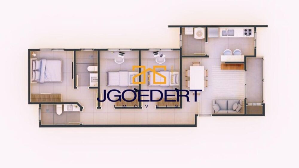 Apartamento, 3 quartos, 85 m² - Foto 4
