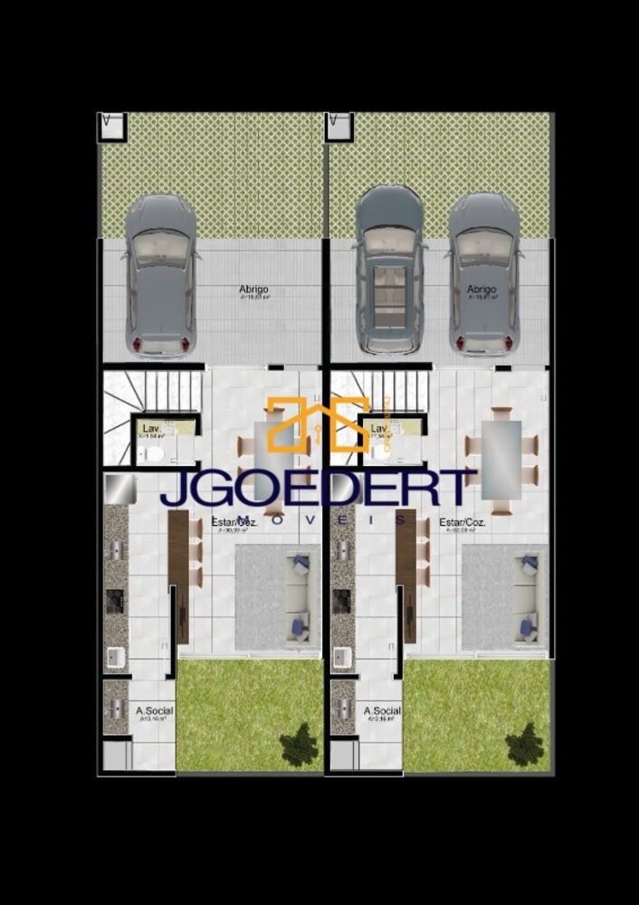 Casa à venda com 3 quartos, 86m² - Foto 2