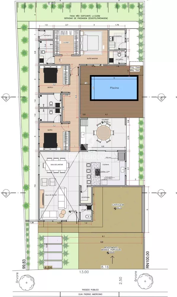 Casa à venda com 3 quartos, 193m² - Foto 2