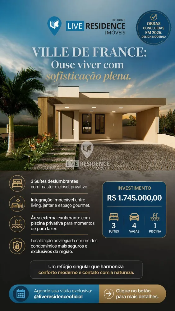 Casa, 3 quartos, 265 m² - Foto 1