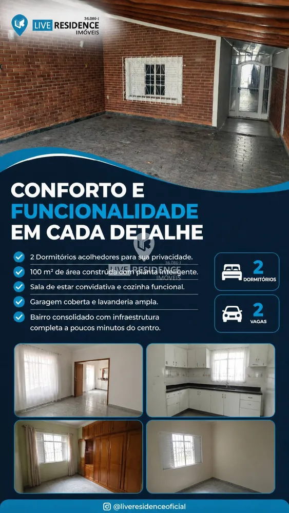 Casa, 2 quartos, 100 m² - Foto 1