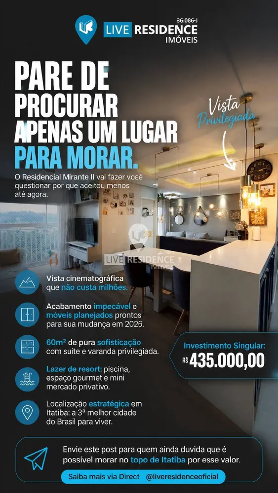 Apartamento, 2 quartos, 60 m² - Foto 1