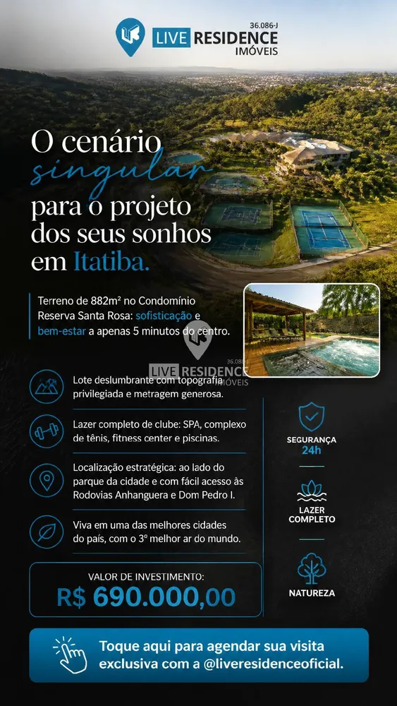 Terreno, 882 m² - Foto 1