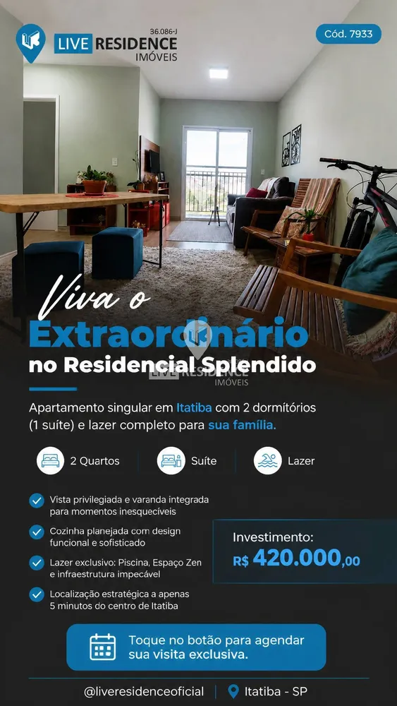 Apartamento, 2 quartos, 57 m² - Foto 1