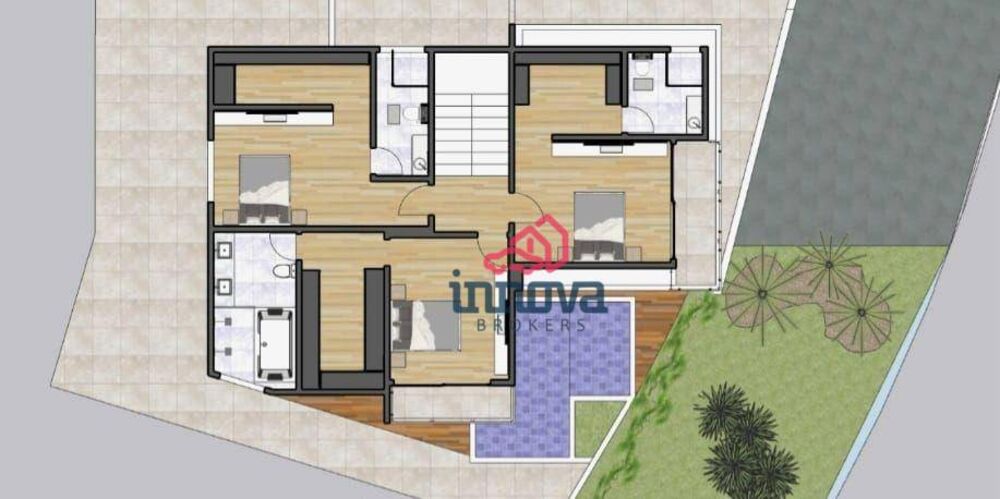 Casa de Condomínio, 3 quartos - Foto 5