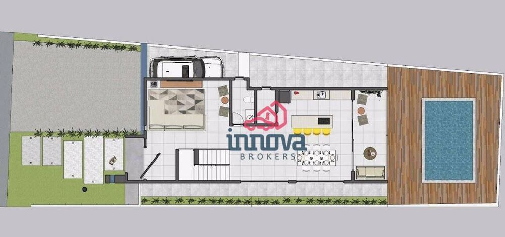 Casa de Condomínio, 4 quartos - Foto 1
