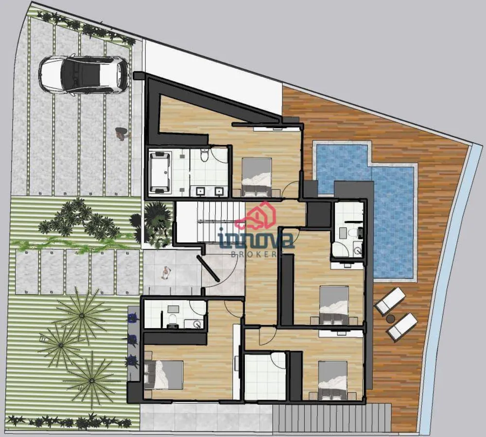 Casa de Condomínio, 4 quartos - Foto 8