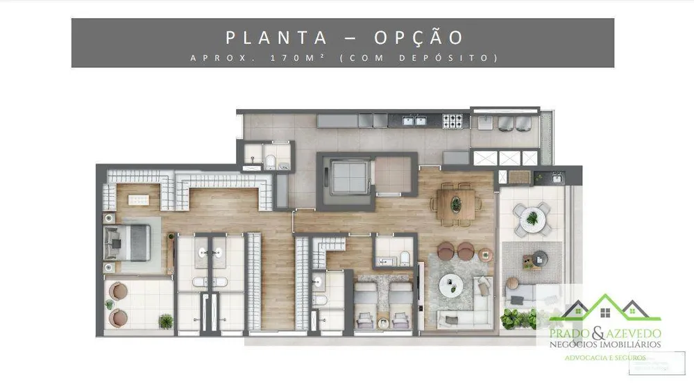 Apartamento, 3 quartos, 170 m² - Foto 10