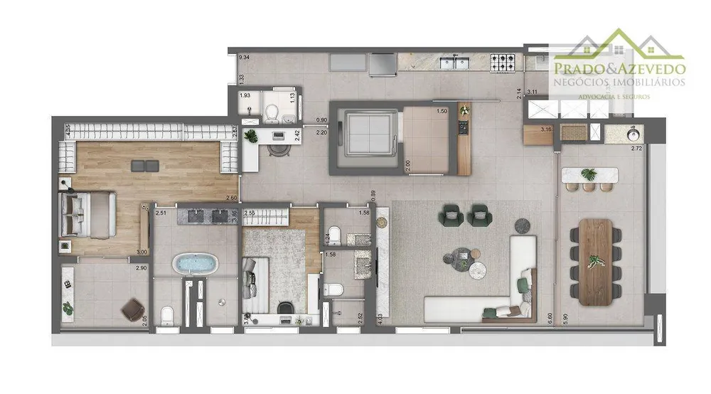 Apartamento, 3 quartos, 170 m² - Foto 11