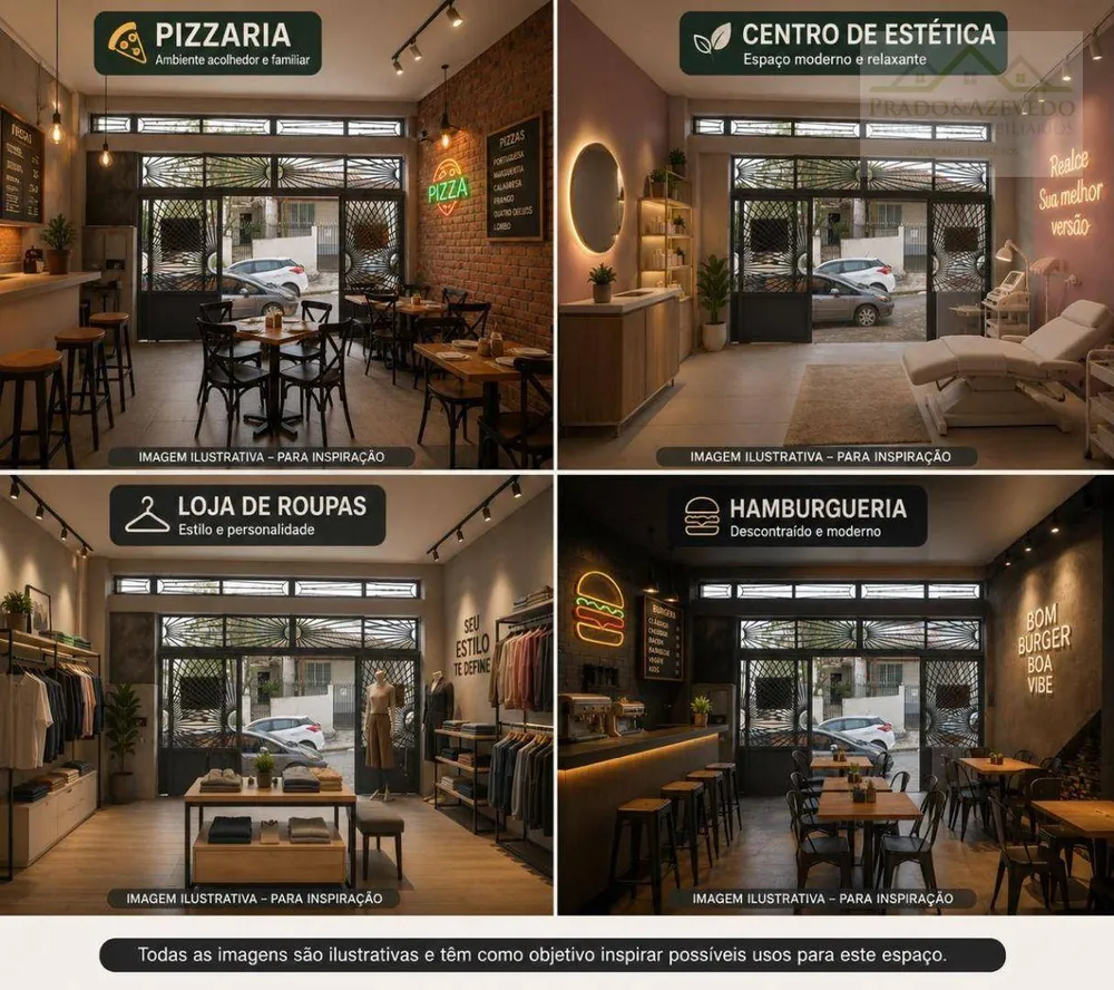 Loja-Salão, 45 m² - Foto 2