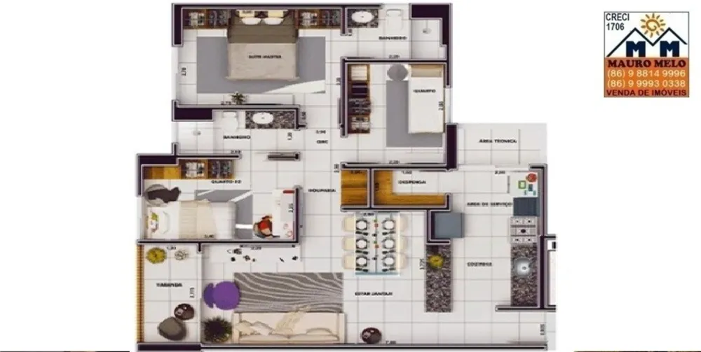 Apartamento, 3 quartos - Foto 6