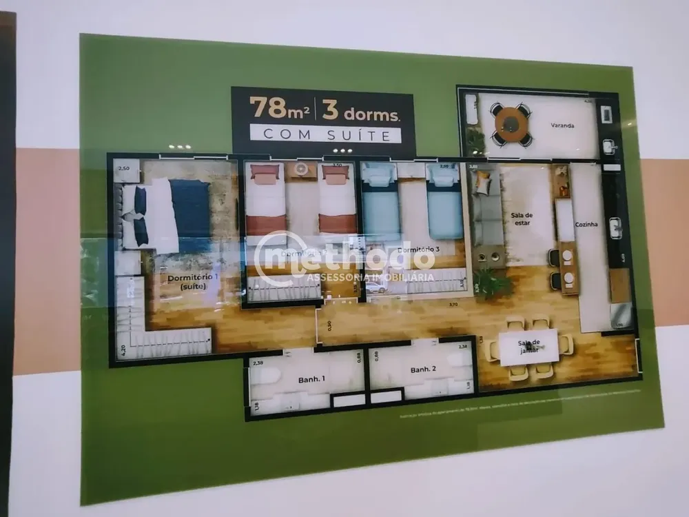 Apartamento, 2 quartos, 62 m² - Foto 2