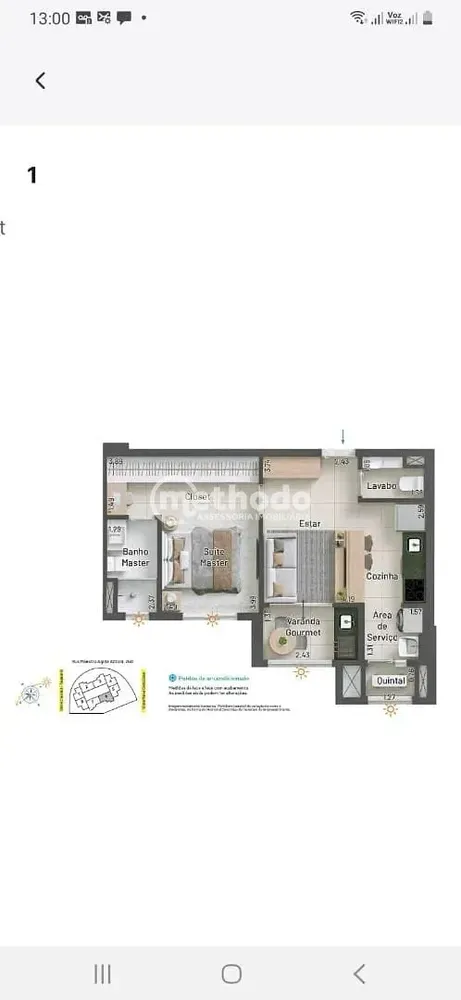 Apartamento, 1 quarto, 47 m² - Foto 3