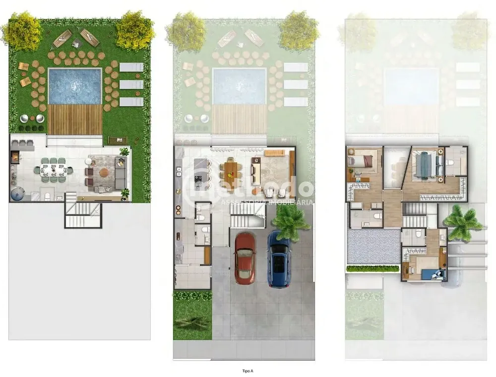 Casa, 3 quartos, 171 m² - Foto 1